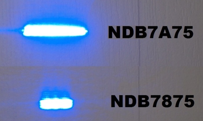 3500mW Nichia Laser Diode NDB7A75